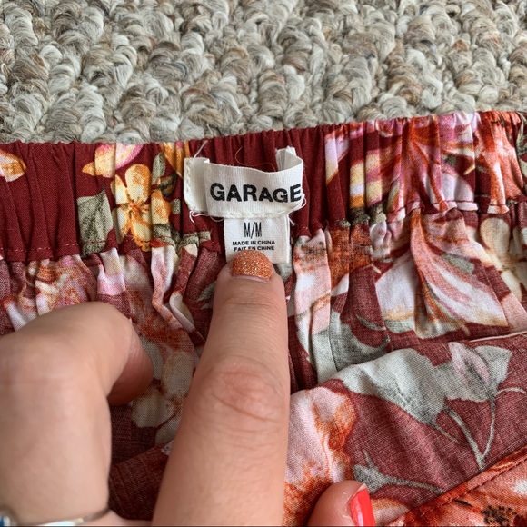 Rust Colored Skirt and Shirt Set from Garage - Size Medium - Picture 5 of 11